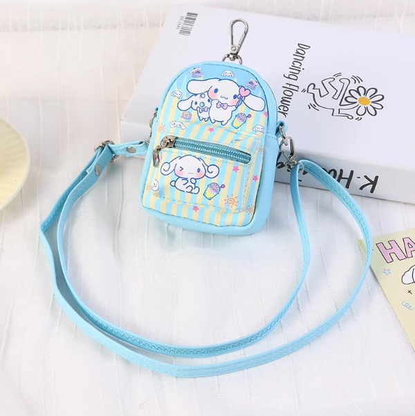 Soft Blue Mini Backpack